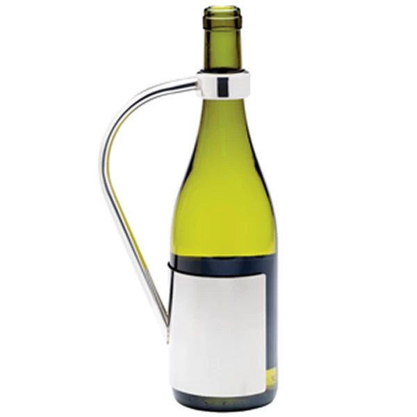 Stainless Steel Wine Bottle Holder & Pourer