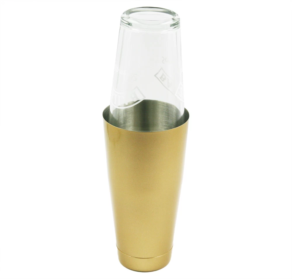 Stainless steel Boston painting Cocktail Shaker EB-B78
