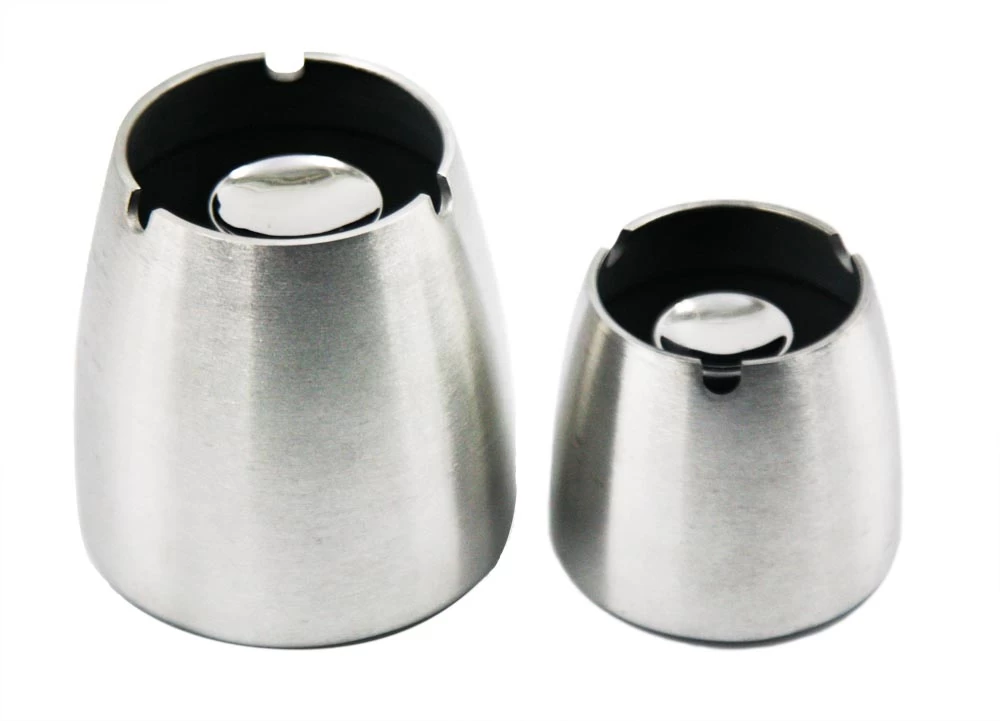 Stainless steel Fashionable Round ashtray European new saleB-A13