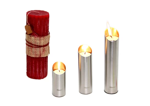 Stainless steel Round tealight Candle Holder Sets EB-CH06