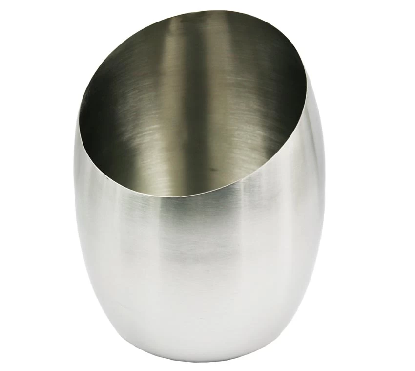Stainless steel  Single wall bevel Ice bucket EB-BC53