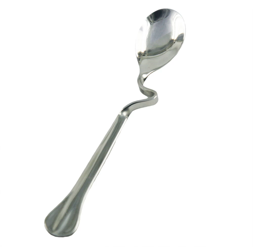 Stainless steel twisted spoon Distorted spoon coffee spoon EB-TW21