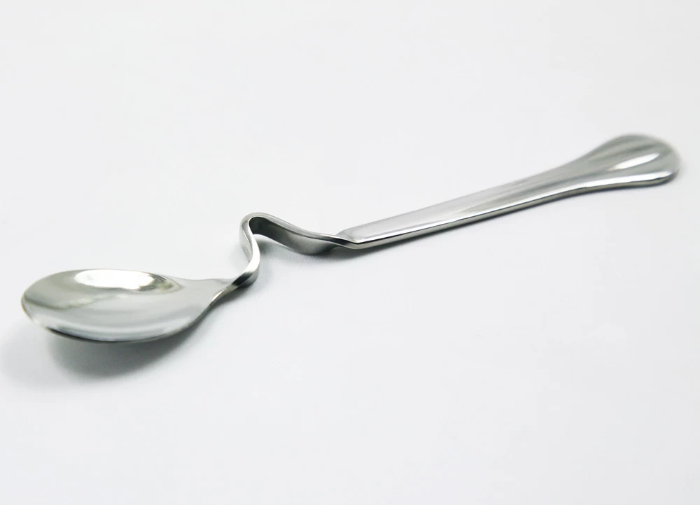 Stainless steel twisted spoon Distorted spoon coffee spoon EB-TW21