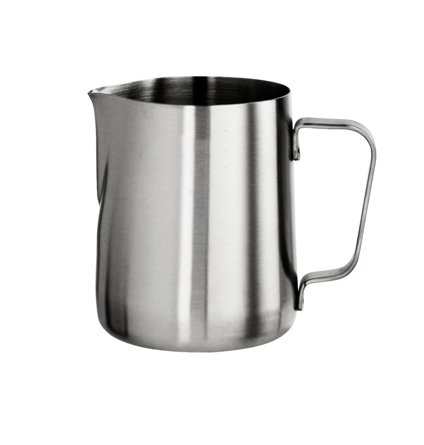 China VKING Stainless Steel 12oz Milk Frothing Pitcher for Espresso Machine Coffee Milk Frother and Latte Maker manufacturer