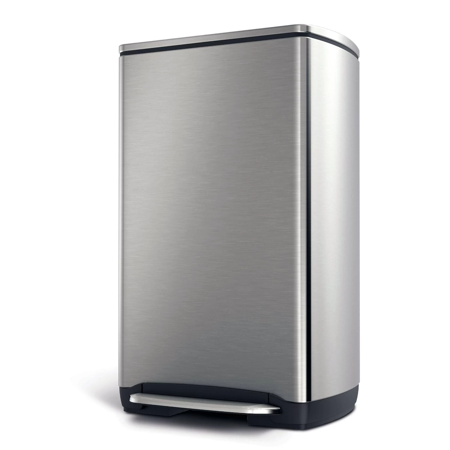 Wide-Step Rectangular Step Trash Can, Stainless Steel trash can,High grade trash can EB-P0067