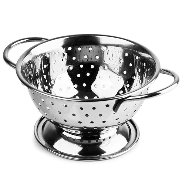 china Stainless Steel Housewares supplier, China Housewares Manufacturer, Stainless Steel Mini Colander with Tubular handle on sale