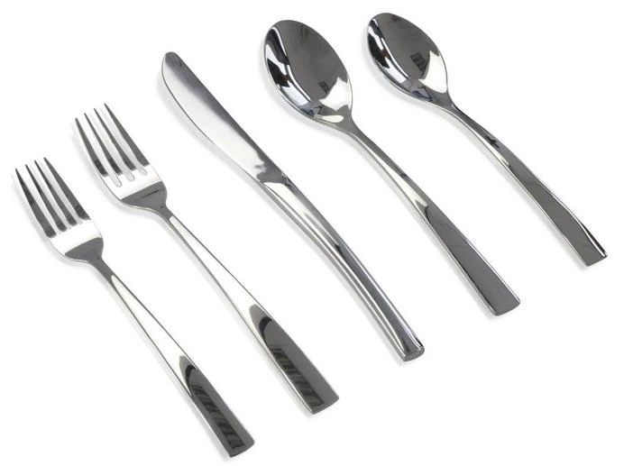 elegant match stainless steel cutlery set