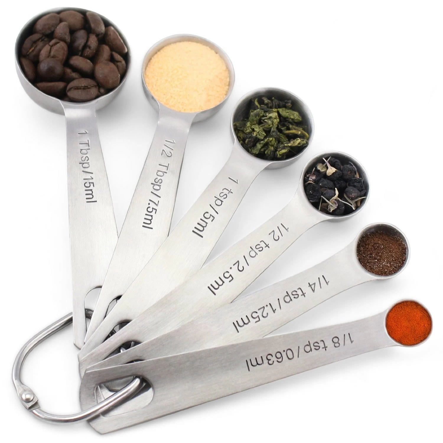 oem Stainless Steel Mearsuring Spoon, Stainless Steel Mearsuring Spoon supplier