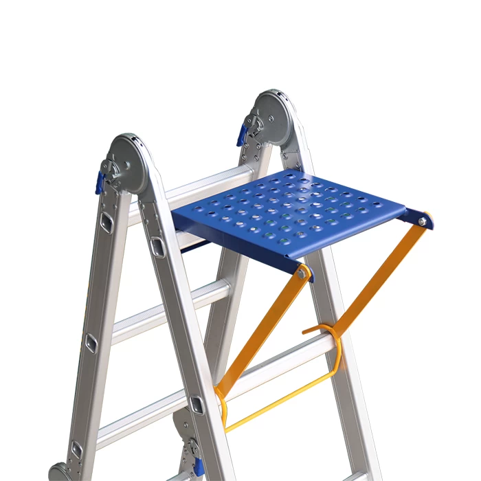 Plataforma de trabajo de aluminio XINGON para escalera multipropósito / plataforma AC para escalera MT