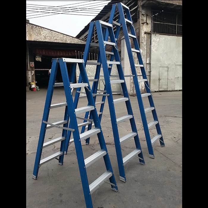 Xingon Heavy Duty Fiberglass Twin Step Ladder EN131/ANSI