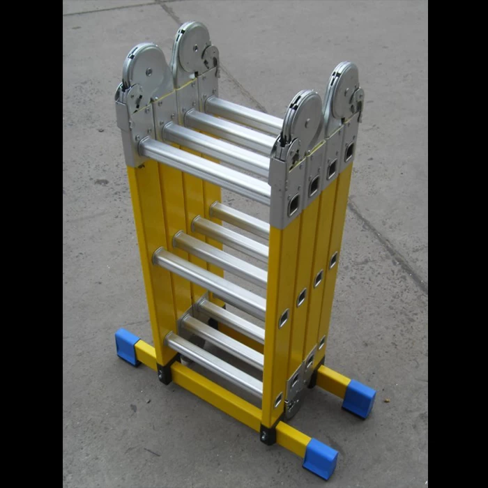 Xingon Heavy Duty Multi Purpose Step Folding Ladder EN131 fibre de verre