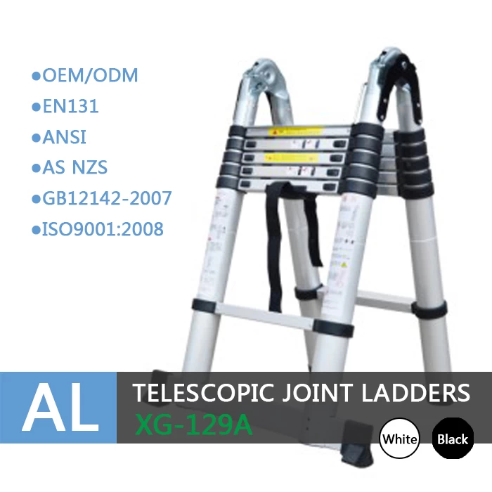 Xingon telescopic 2-way joint ladder with EN131
