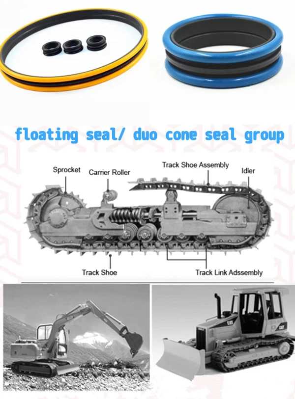 110-30-14262/ 101-30-00130 Excavator Floating Seal for Komatsu PC60-1、2、3