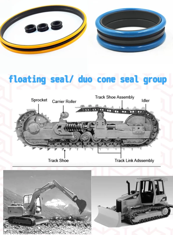 OEM Parts 209-27-00160 209-27-00280 568-33-00016 Aftermarket Floating Seals