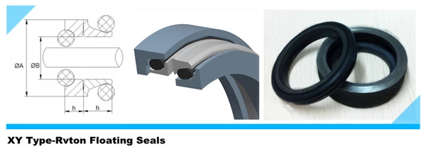 ISO 9001 Quality Undercarriage Parts Duo Cone Seal / Floating Seals