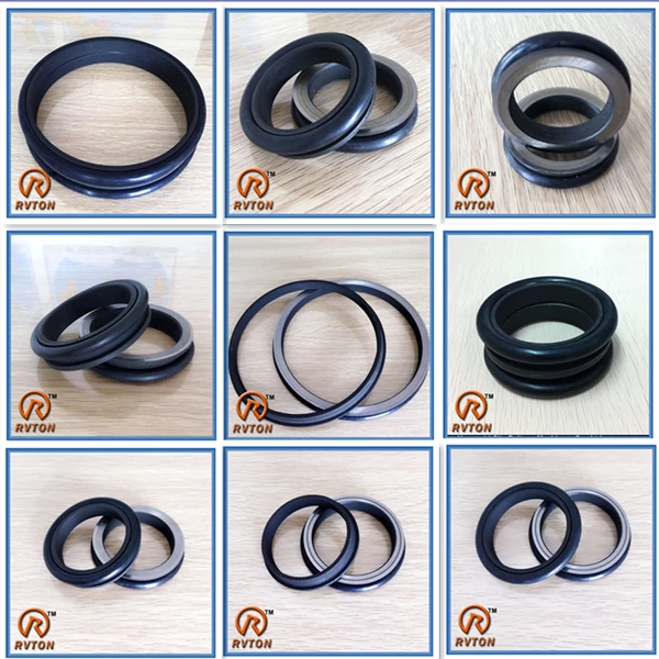 China 200 mm - 600 mm Bearing Steel Final Drive Floating Seals manufacturer