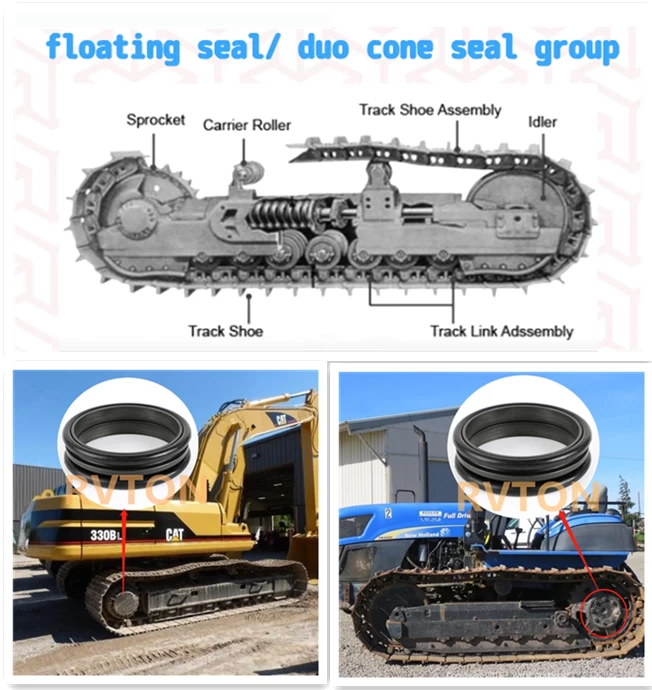 Floating Oil Seal 8H-2229 For China Factory Seal Group Supplier