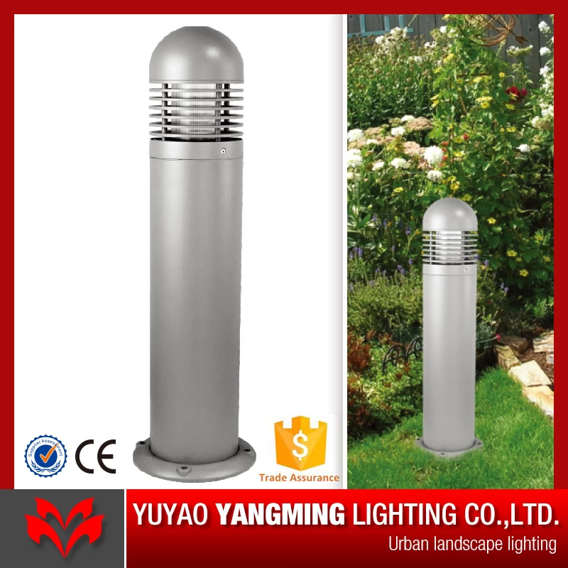 YM-6206 Gegoten aluminium bolder E27 gazonlicht