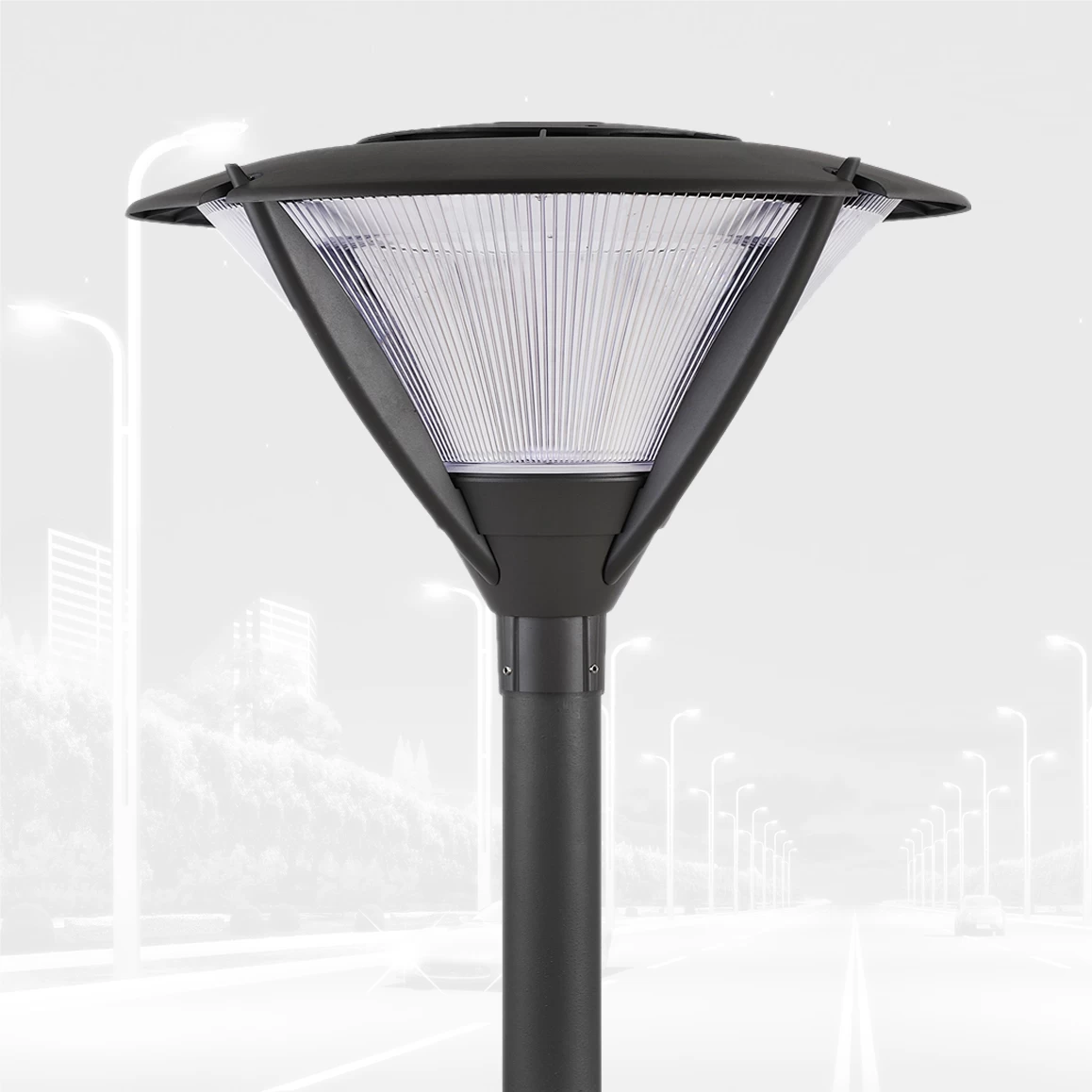 YMLED-6101 Classical garden lights with CREE led module and Mean well driver