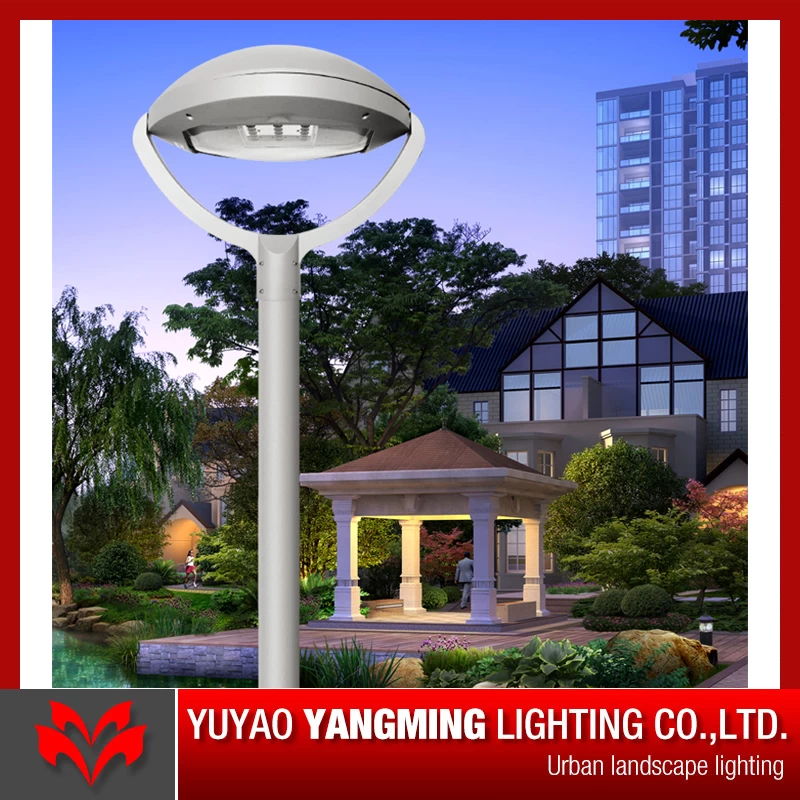 YMLED6113A Piste Jardin, Route urbaine, Parking, Application carrée Zone LED Post Top