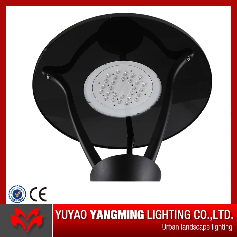 YMLED6115 outdoor parking led post top fixtures