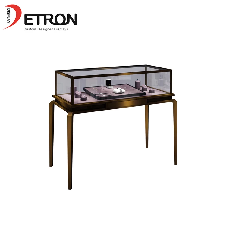 metal jewelry store display case