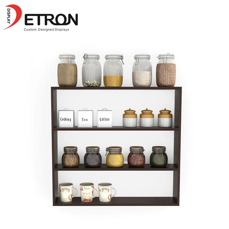 seasoning wall display shelves