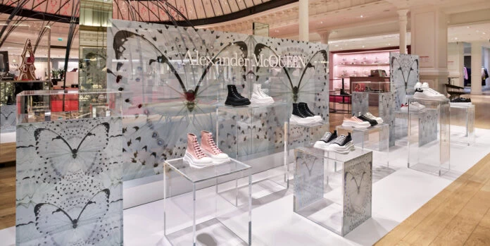 Alexander McQueen Harrods Pop-Up