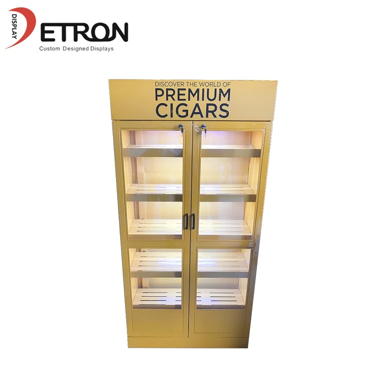 metal cigars display cabinet