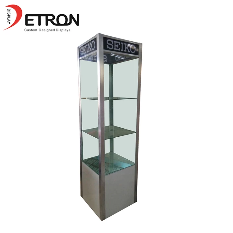 watch glass display shelves