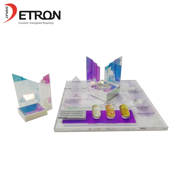 essence cosmetic display stand