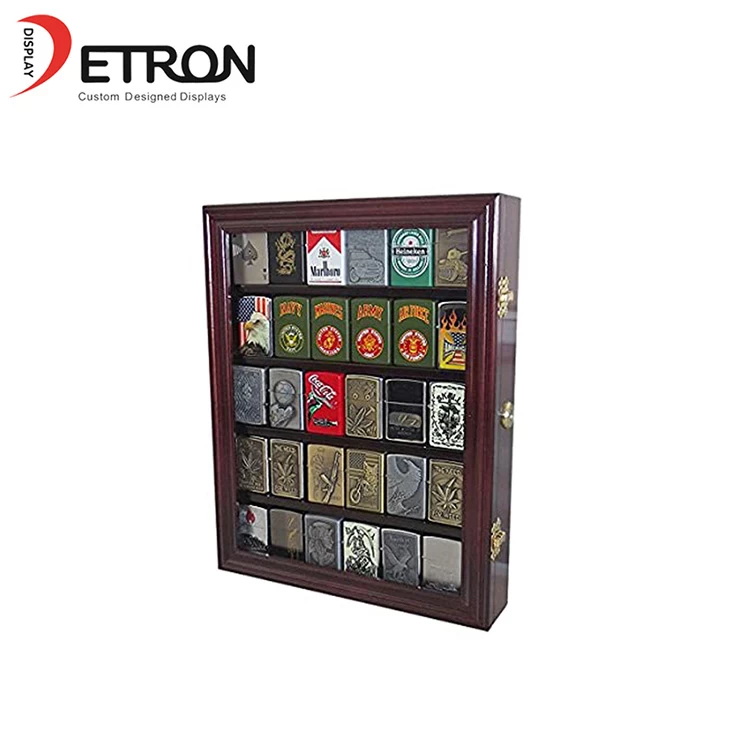 cigarette wall mount display cabinet