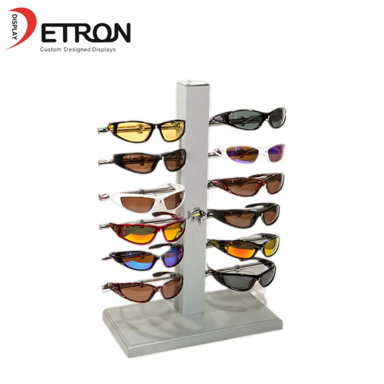 2019 custom pop countertop acrílico gafas vitrina gafas de sol de acrílico soporte de exhibición china hecha