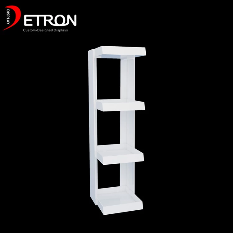 4 tiers countertop acrylic pvc foam display stand for lighter