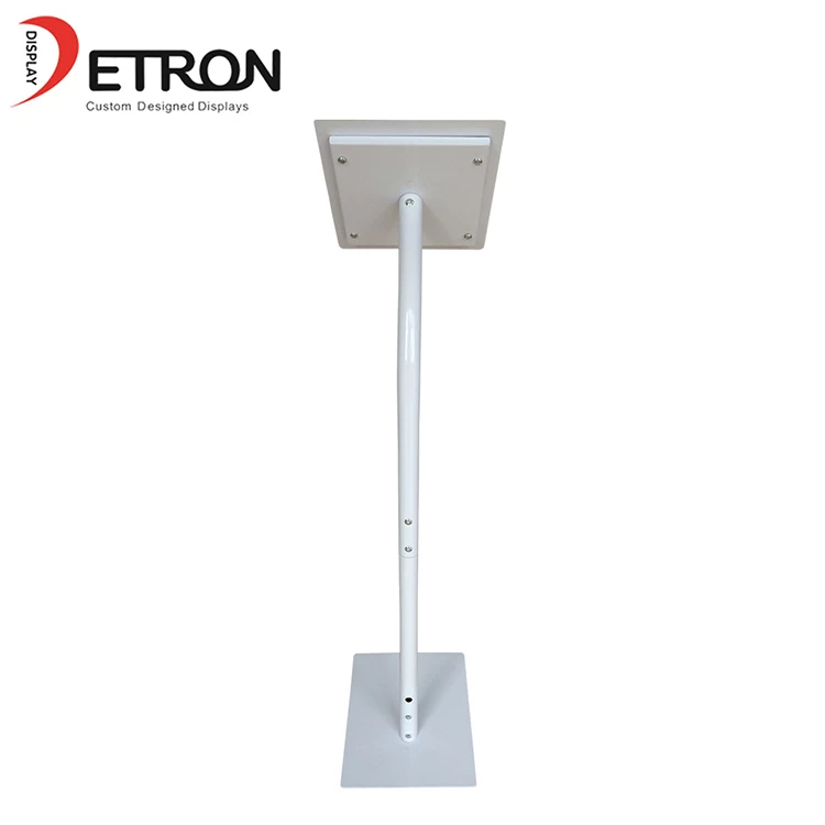 China factory customized metal tablet floor holder display stand