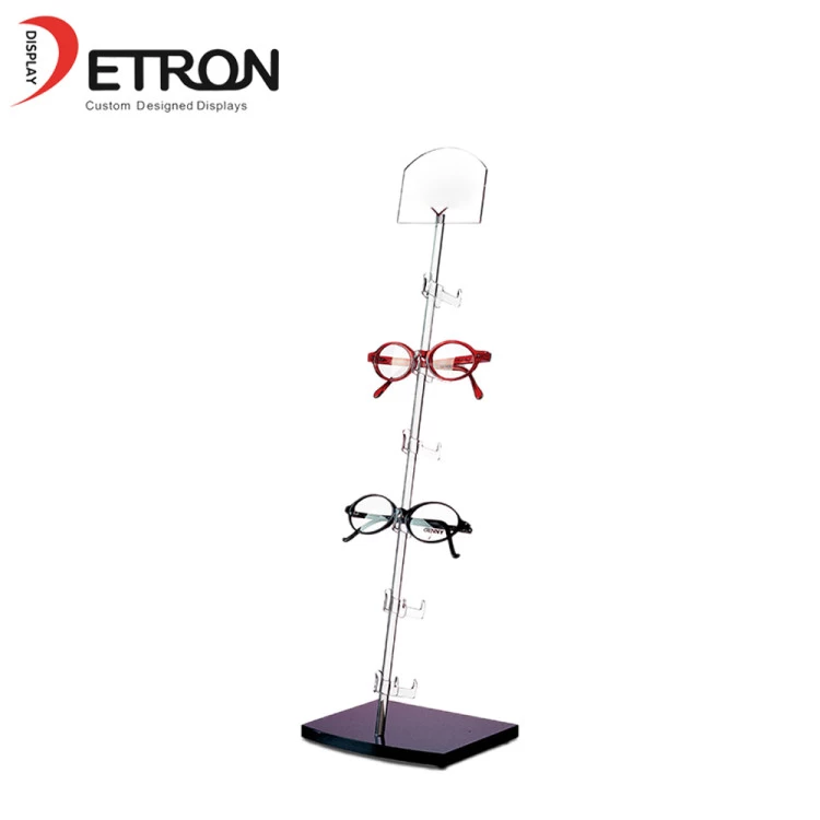 China manufacturers clear acrylic eyeglass display stand sunglasses display stand china made