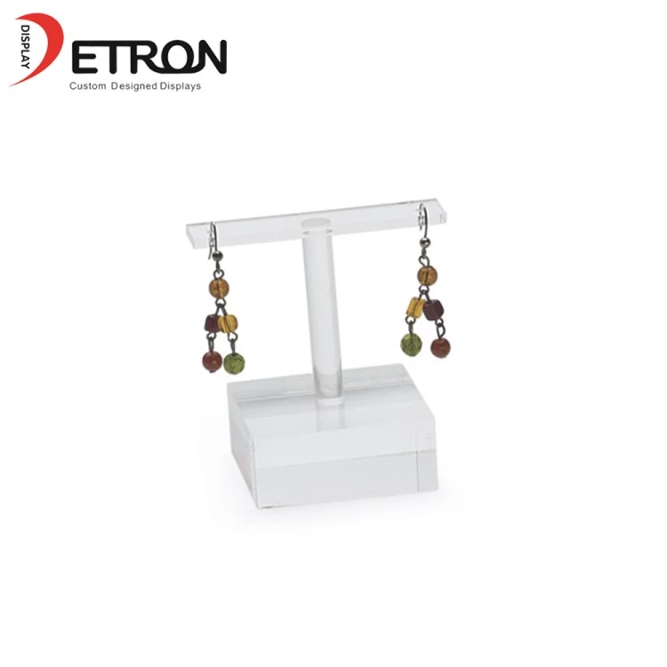 Custom jewelry display stand acrylic countertop earring display stand