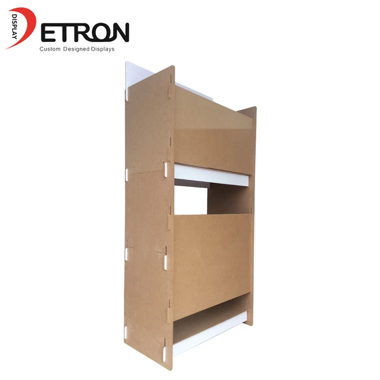 Factory direct customized MDF display shelves for supermarket