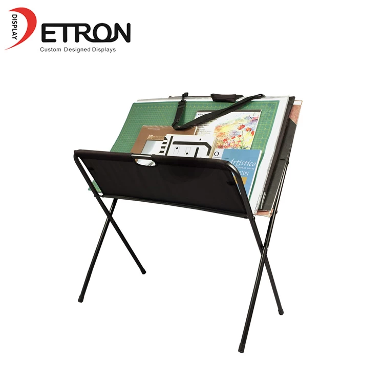 Metal customized painting display stand for art exhibition