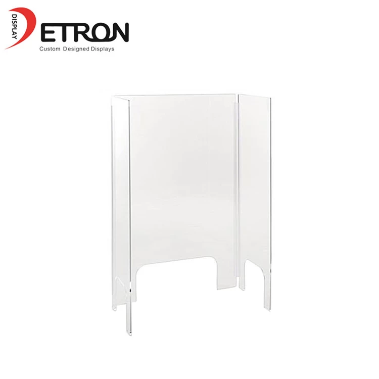 Office countertop transparent acrylic protective divider screens for workers protection