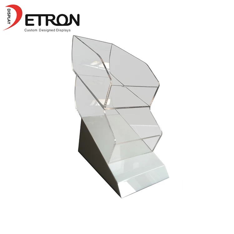 Supermarket tabletop acrylic chewing gum display stand