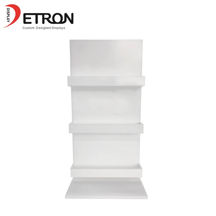 Wholesale customized shoelace acrylic counter display stand for shop
