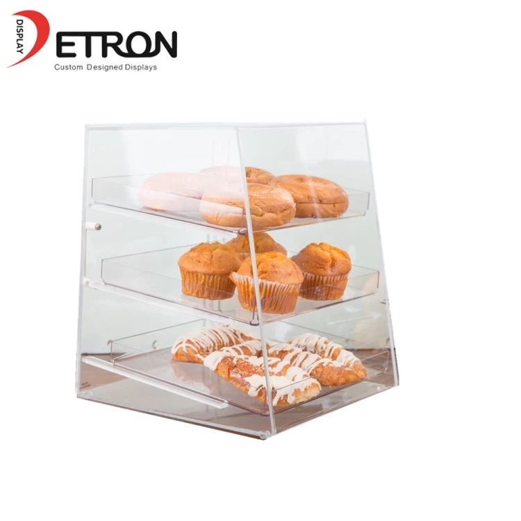 Whosale acrylic display stand bread display cabinet bread display stand china made