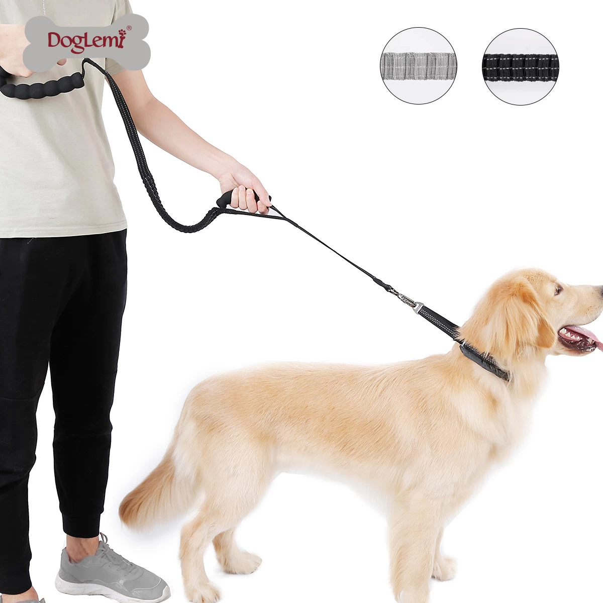 Anti tug hotsell dog leash