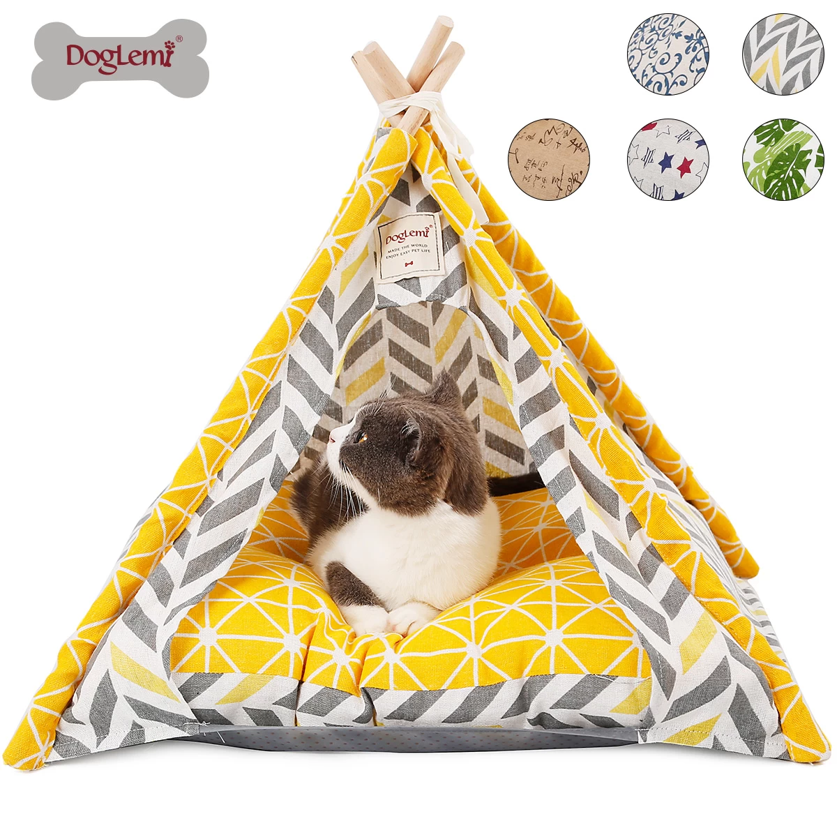 Pet Teepee палатка Китай Поставщик, домашние животные индийские палатки,  кошка Типи дом завод