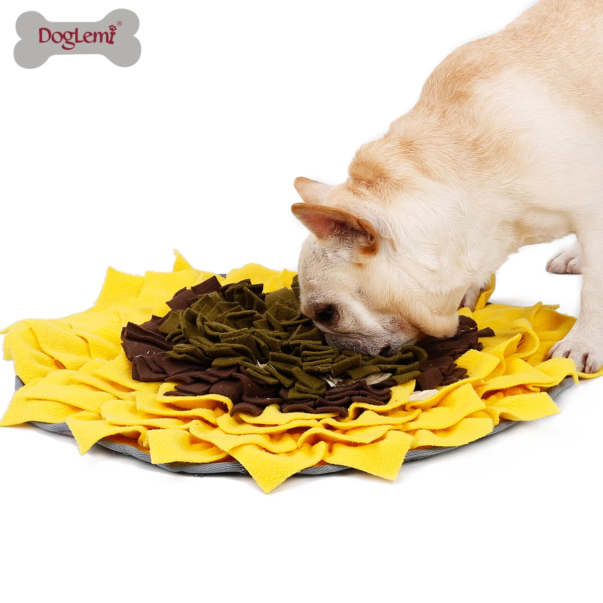 2-In-1 Flower Pad Snuffle Mat Bowl