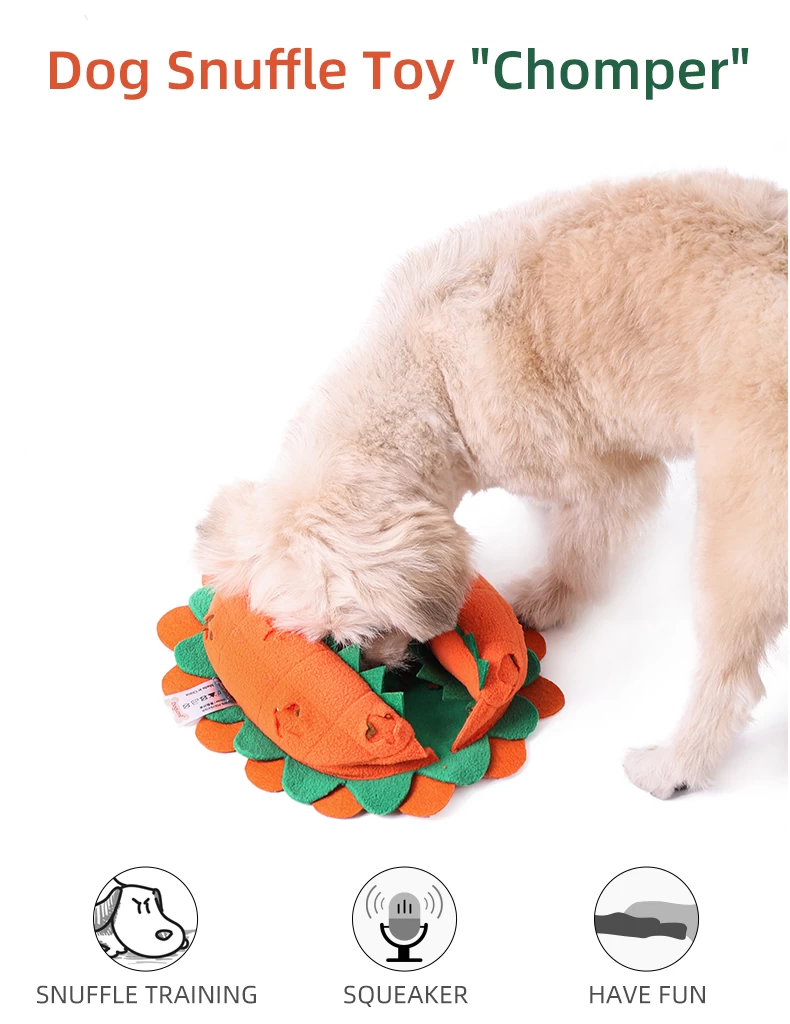 Chomper Design Interative Pet Toy Toy Щенок покрасляет нос Работа  тренировки собаки жевать игрушки