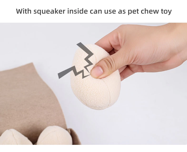 Egg Blind Box for Pet Dog, Sniffing Toys, Anti-Dismantling, Home