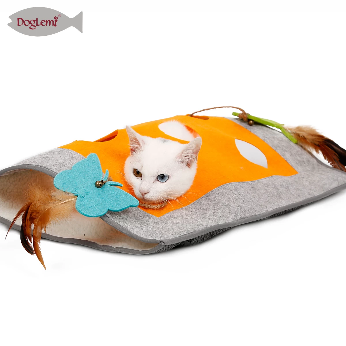 cat playing mat factory DIY fun cat blanket China supplier cat