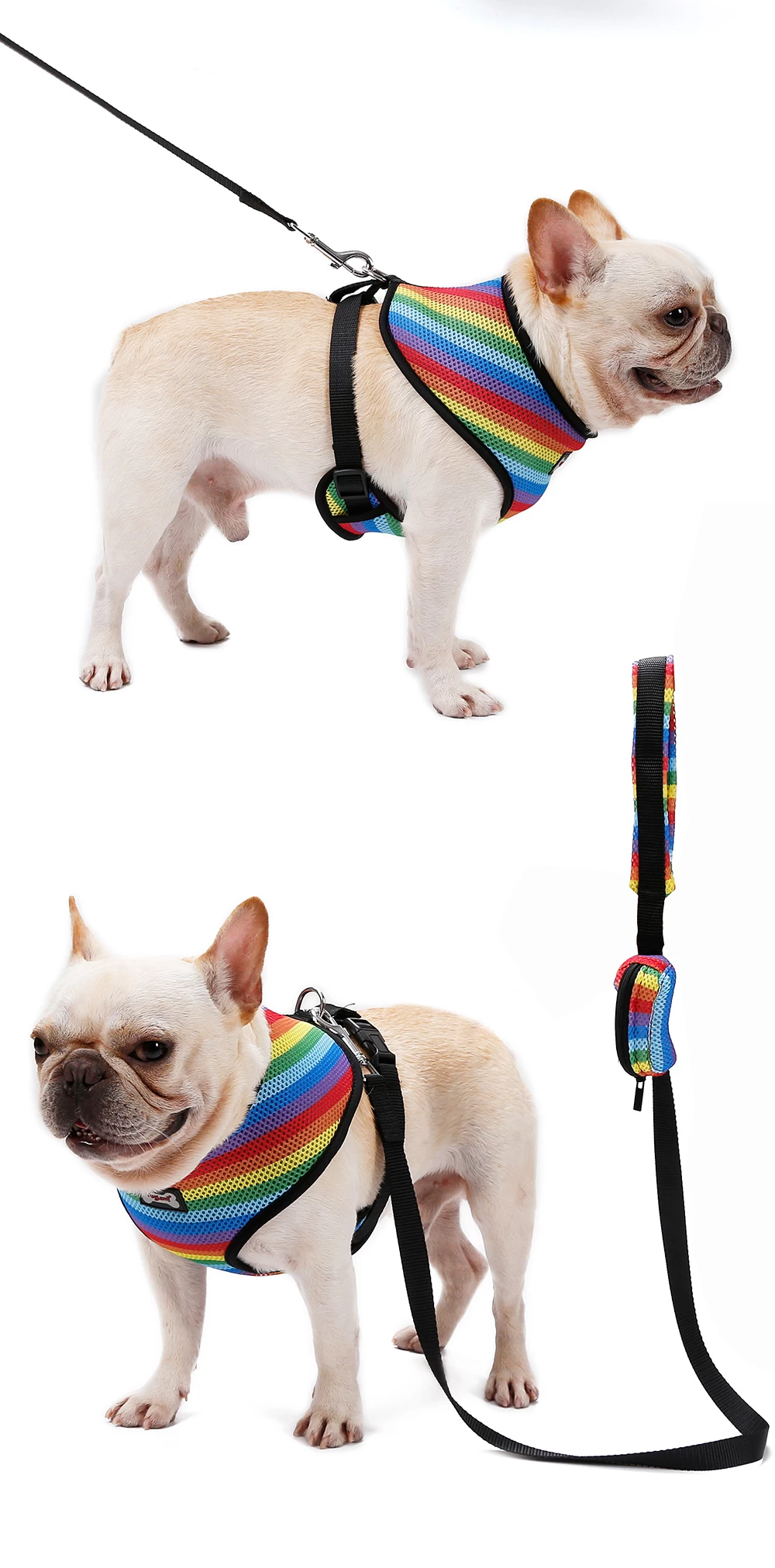 Accesorios para mascotas pequeñas y medianas Bow Corbata collares de perro  mascota arnés con correa de perro - China Arnés de perros y Pet mazo de  cables precio